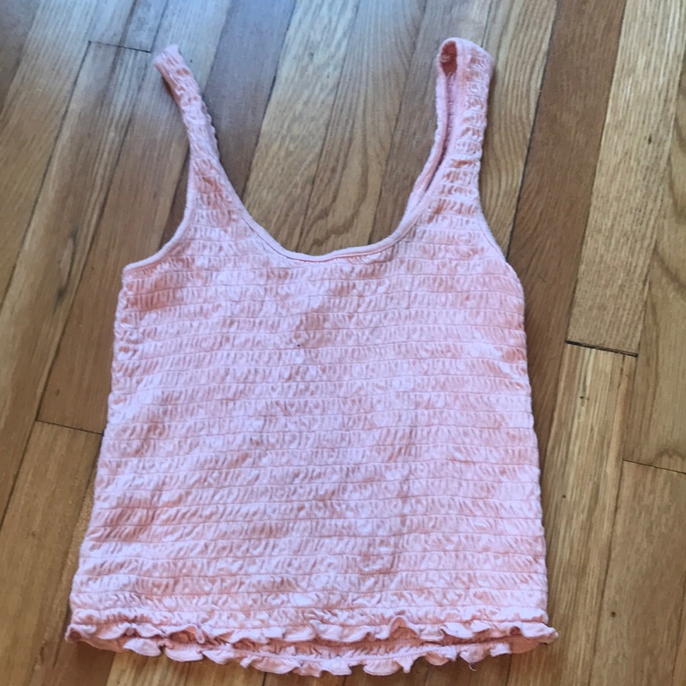 Pink tank top